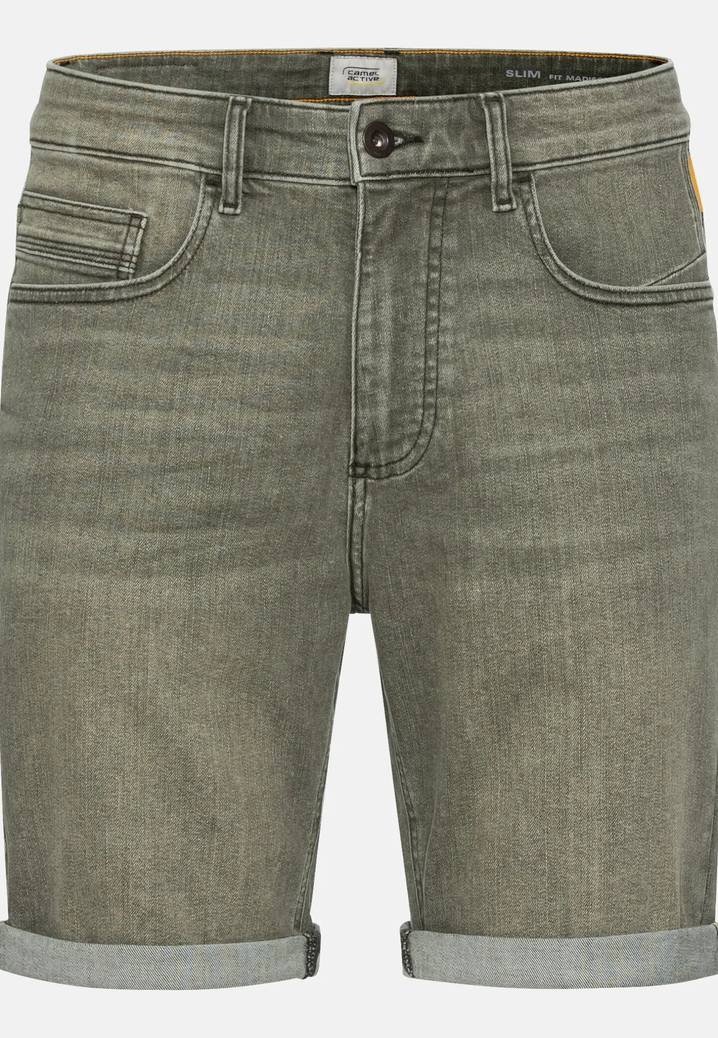 Colour Denim Shorts Slim Fit