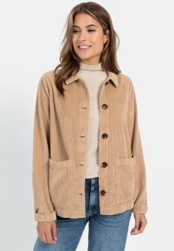 Cordjacke aus reiner Baumwolle