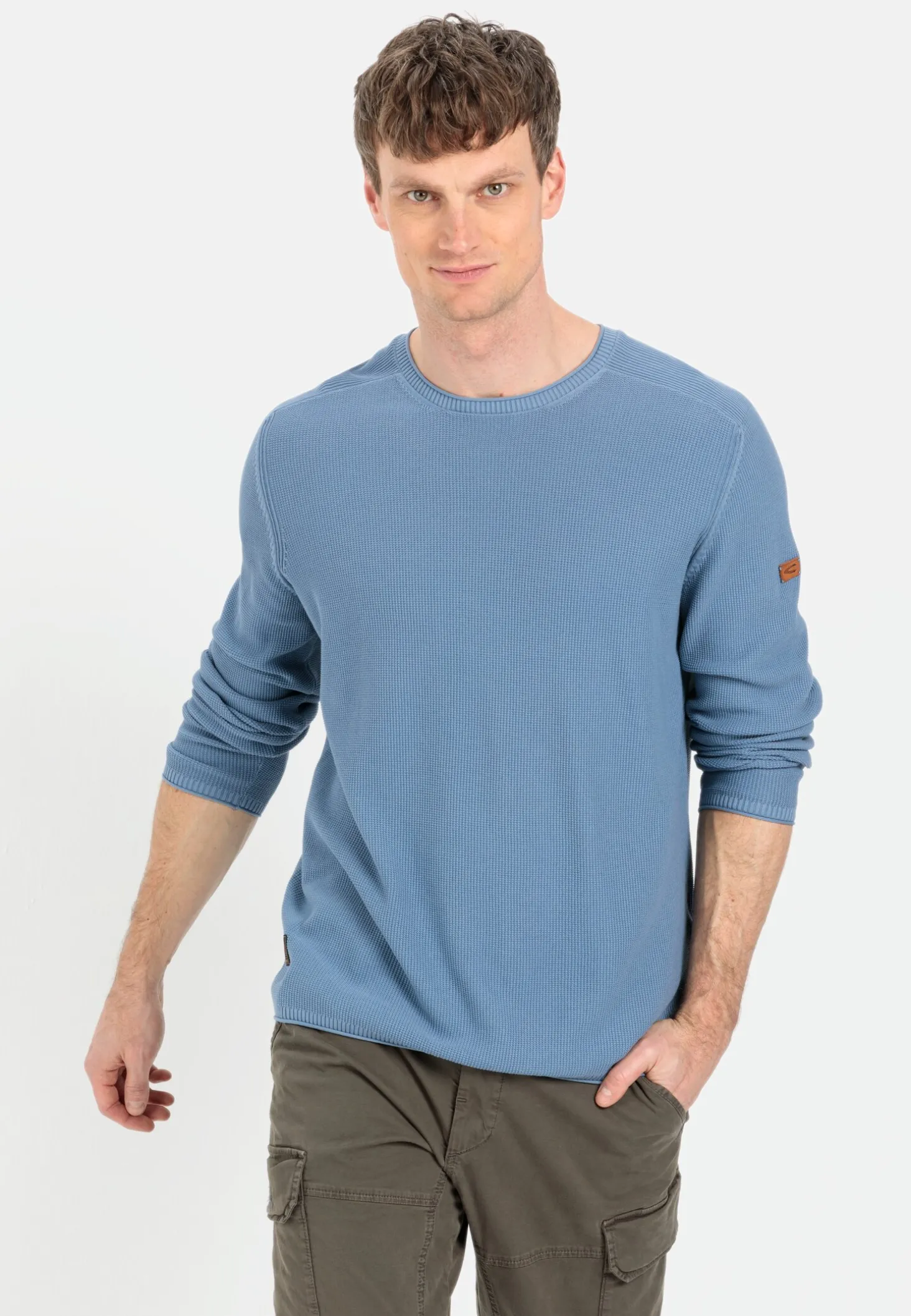 Feinstrickpullover aus organic Cotton