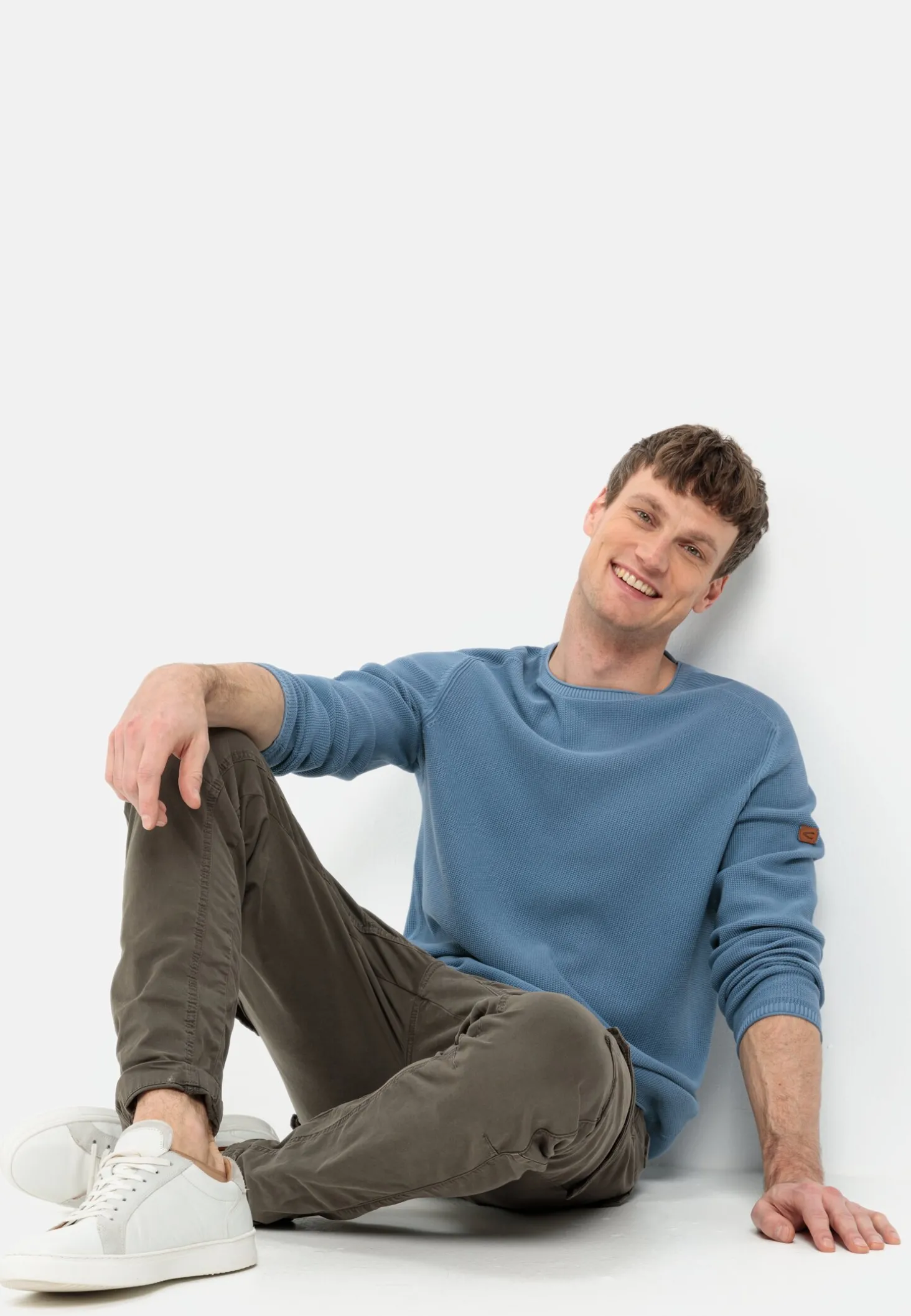 Feinstrickpullover aus organic Cotton