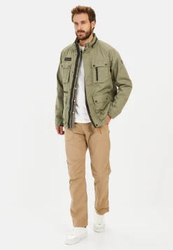 Fieldjacket aus reiner Baumwolle