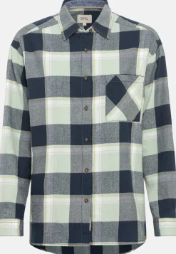 Flanellbluse mit Karomuster
