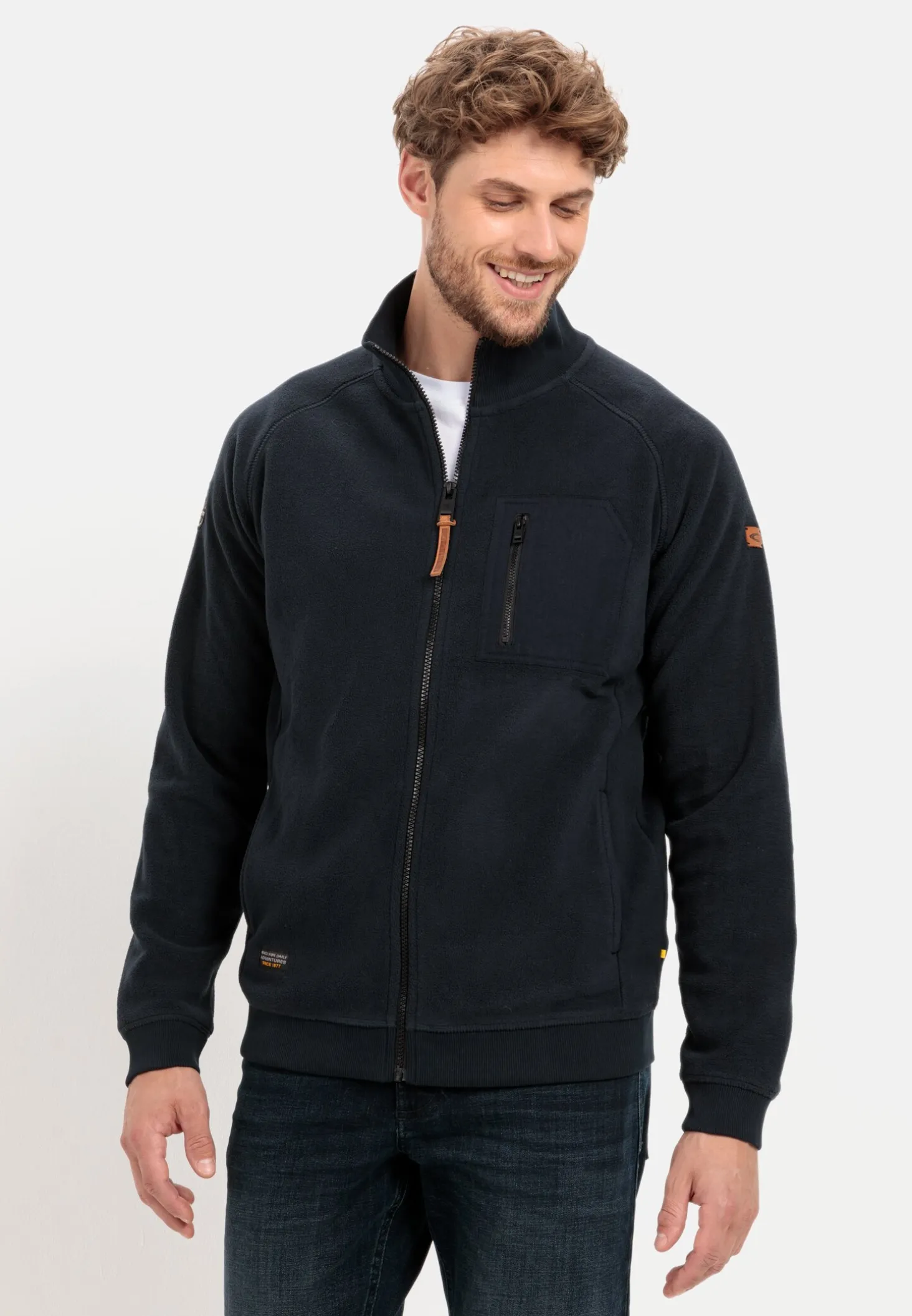 Fleecejacke aus recyceltem Polyester