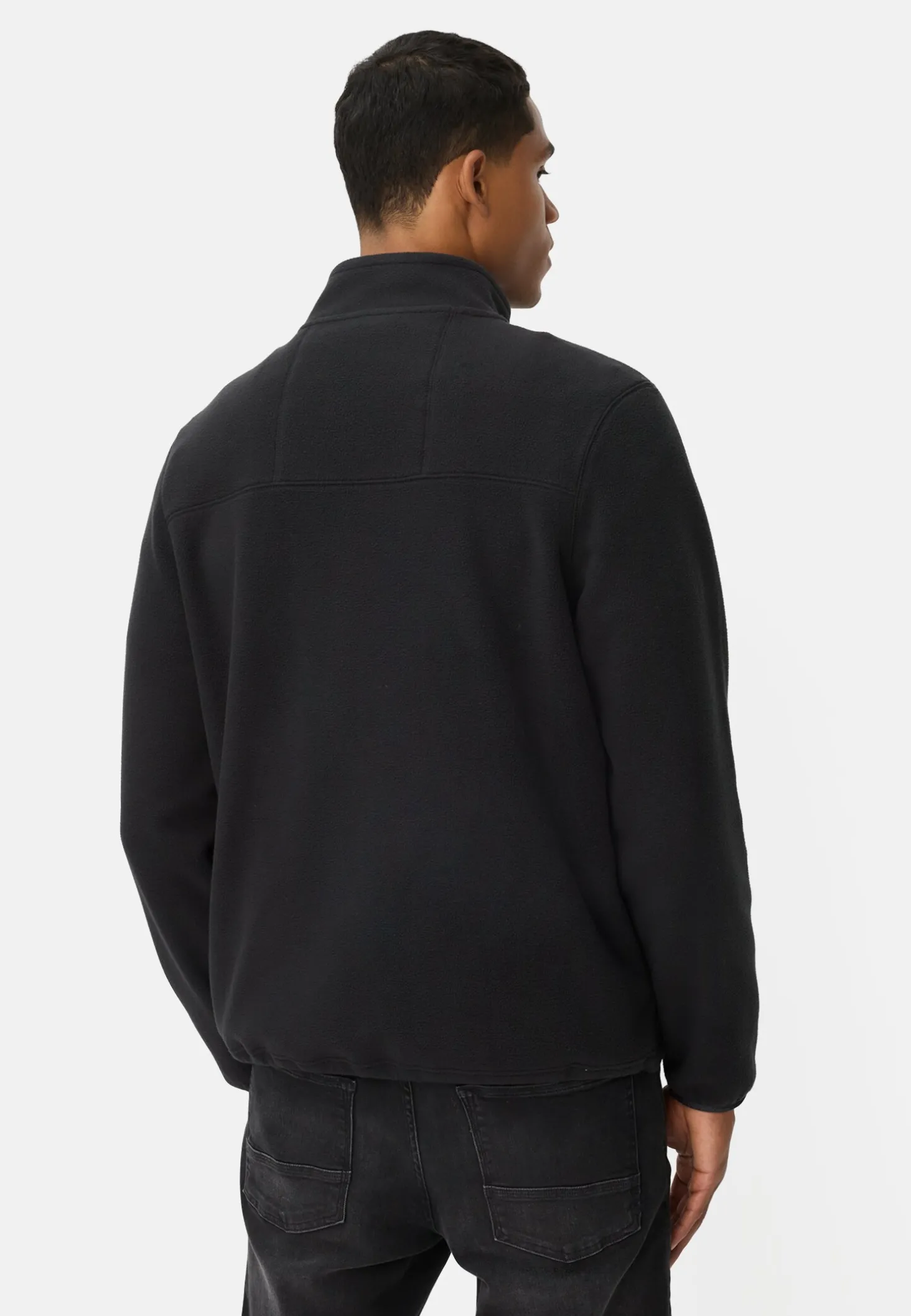 Fleecejacke mit Brusttasche