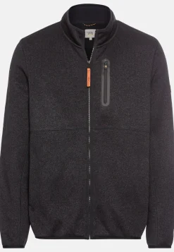 Fleecejacke mit Reißverschluss