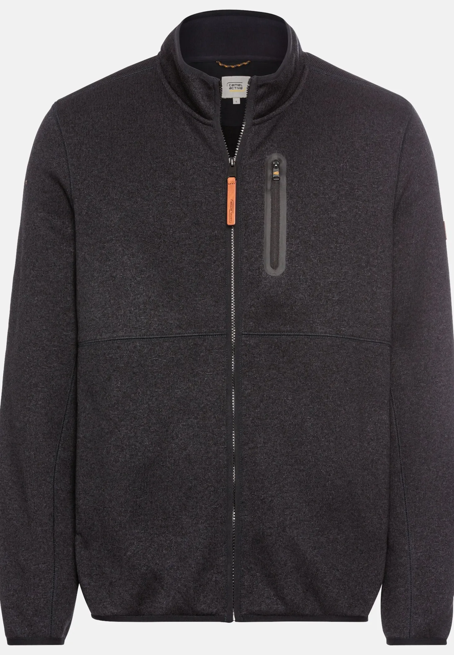 Fleecejacke mit Reißverschluss