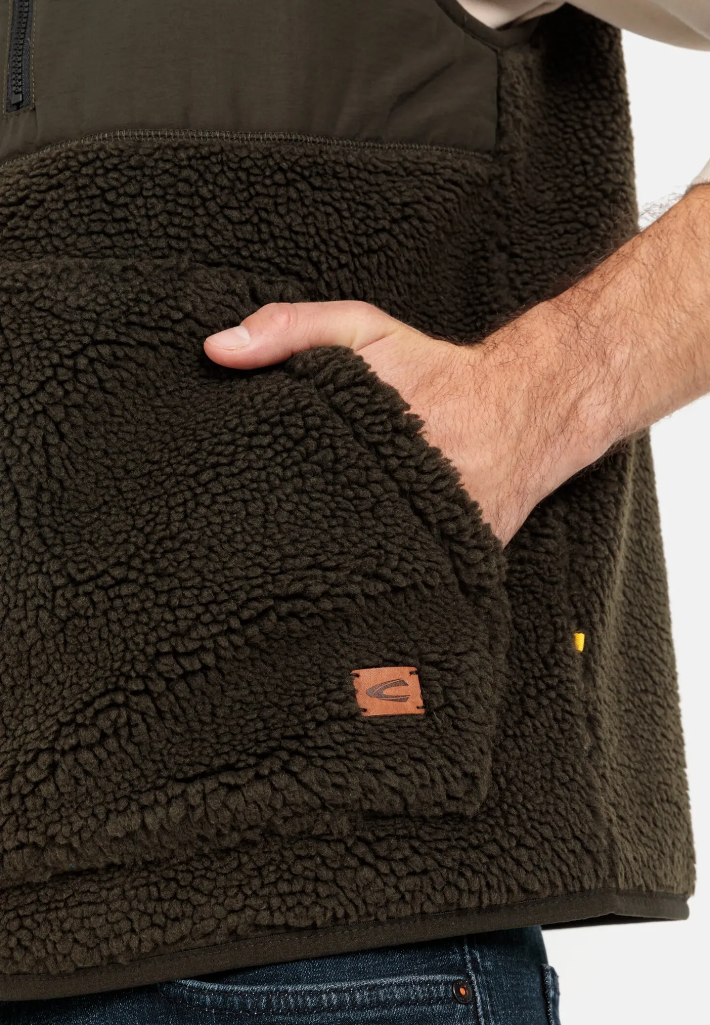 Fleeceweste aus recyceltem Polyester