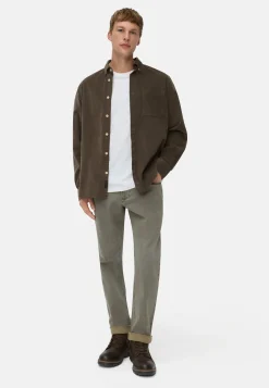 fleXXXactive® Langarm Shirt mit Button-Down-Kragen und Brusttasche