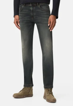fleXXXactive® 5-Pkt Slim Fit Hose aus Baumwollmix
