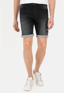 fleXXXactive® Sweat Denim Shorts