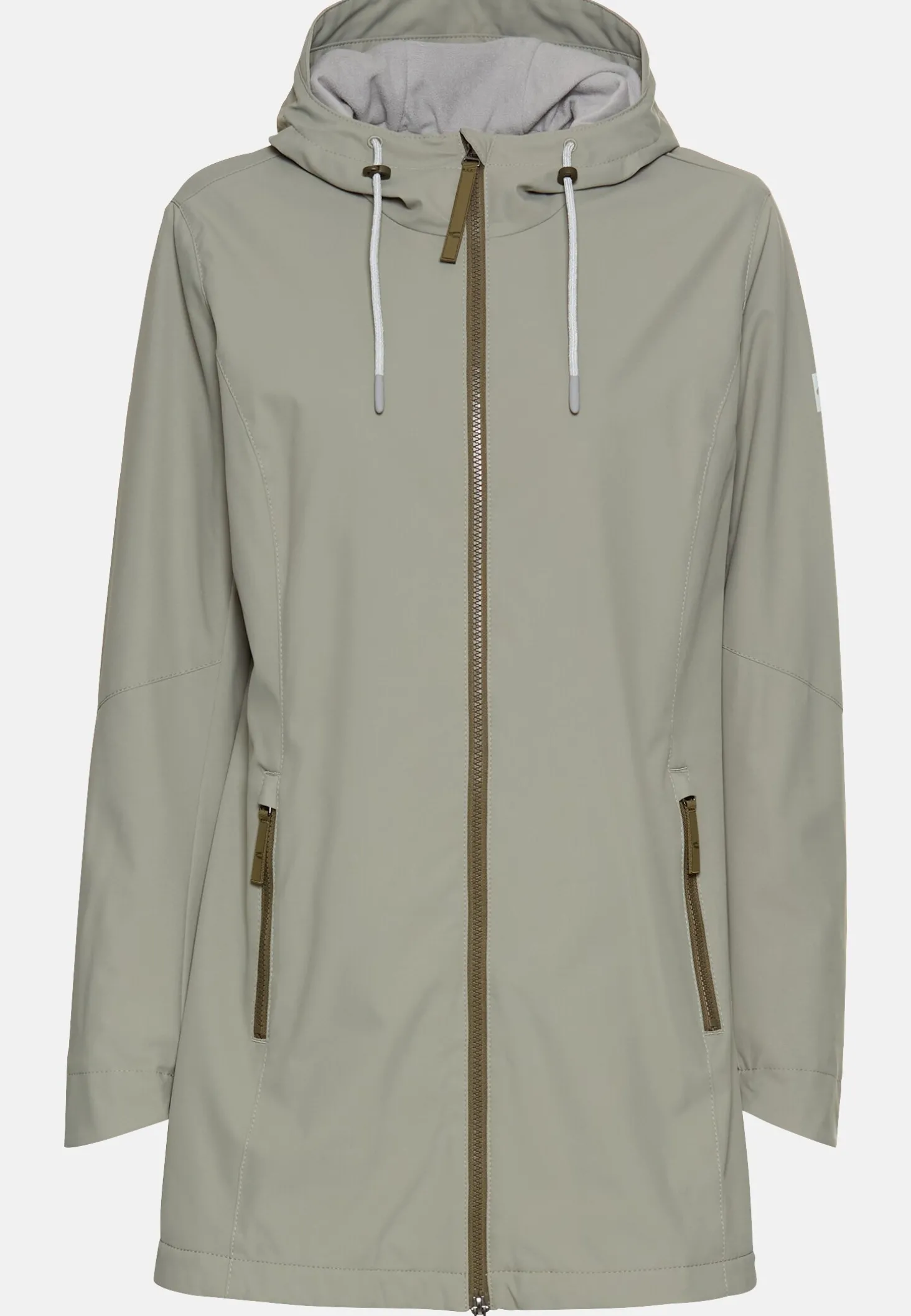 Funktionsjacke aus leichtem Softshell und reflektierenden Details