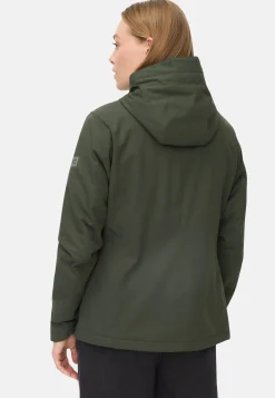 Funktionsjacke mit verstellbarer Kapuze