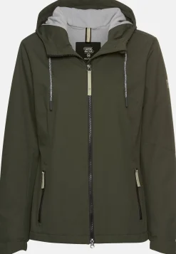 Funktionsjacke mit verstellbarer Kapuze