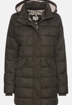 Gesteppte Jacke mit abnehmbarer Kapuze
