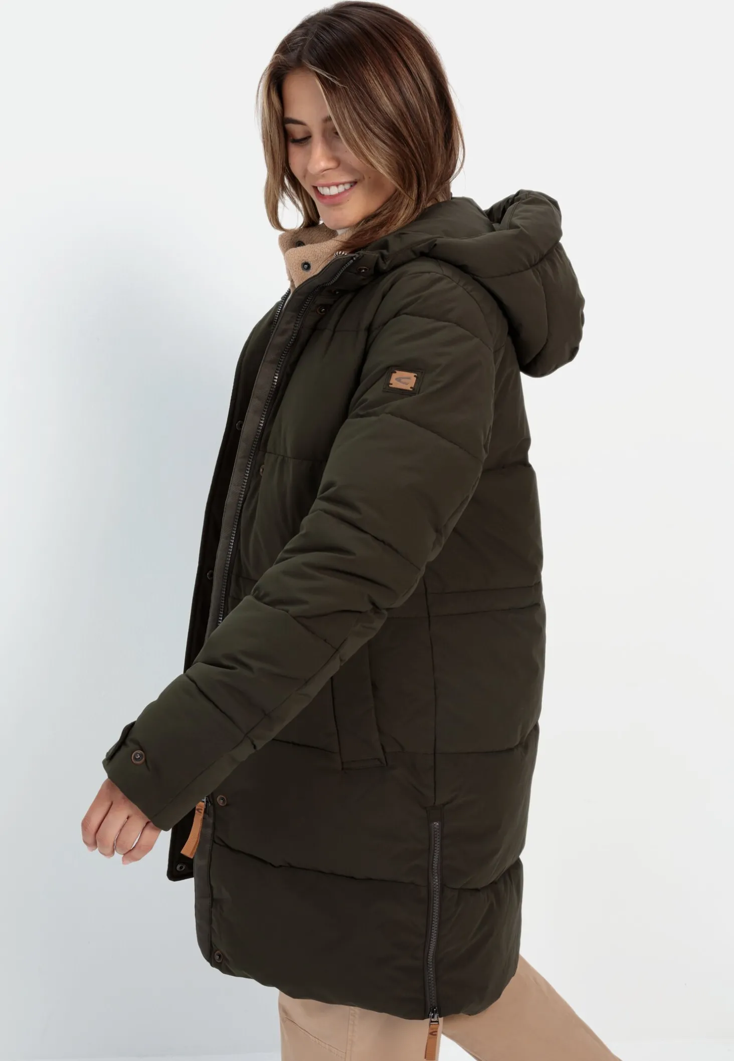 Gesteppte Jacke mit daunenartiger Füllung