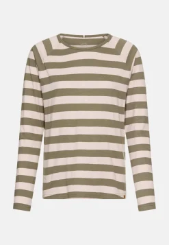 Gestreiftes Langarmshirt mit Raglanärmeln