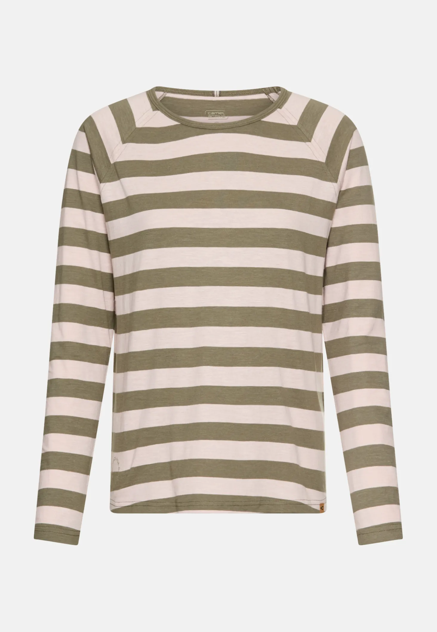 Gestreiftes Langarmshirt mit Raglanärmeln
