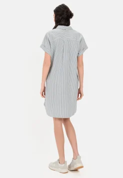 Gestreiftes Schlupfkleid aus leichter Baumwolle