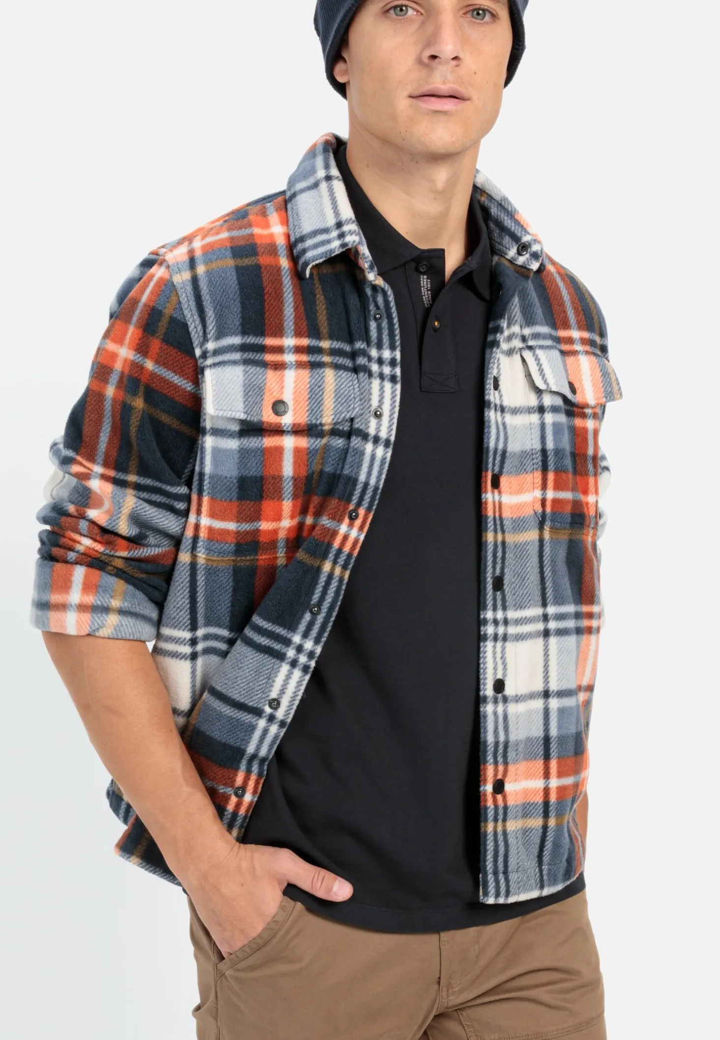 Halbarm Poloshirt aus reiner Baumwolle