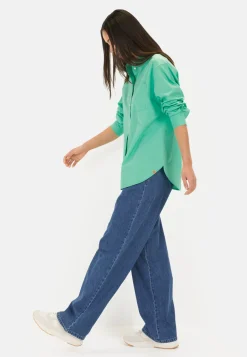 Hemdbluse aus Baumwolle