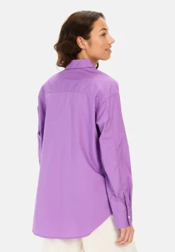 Hemdbluse aus Baumwolle