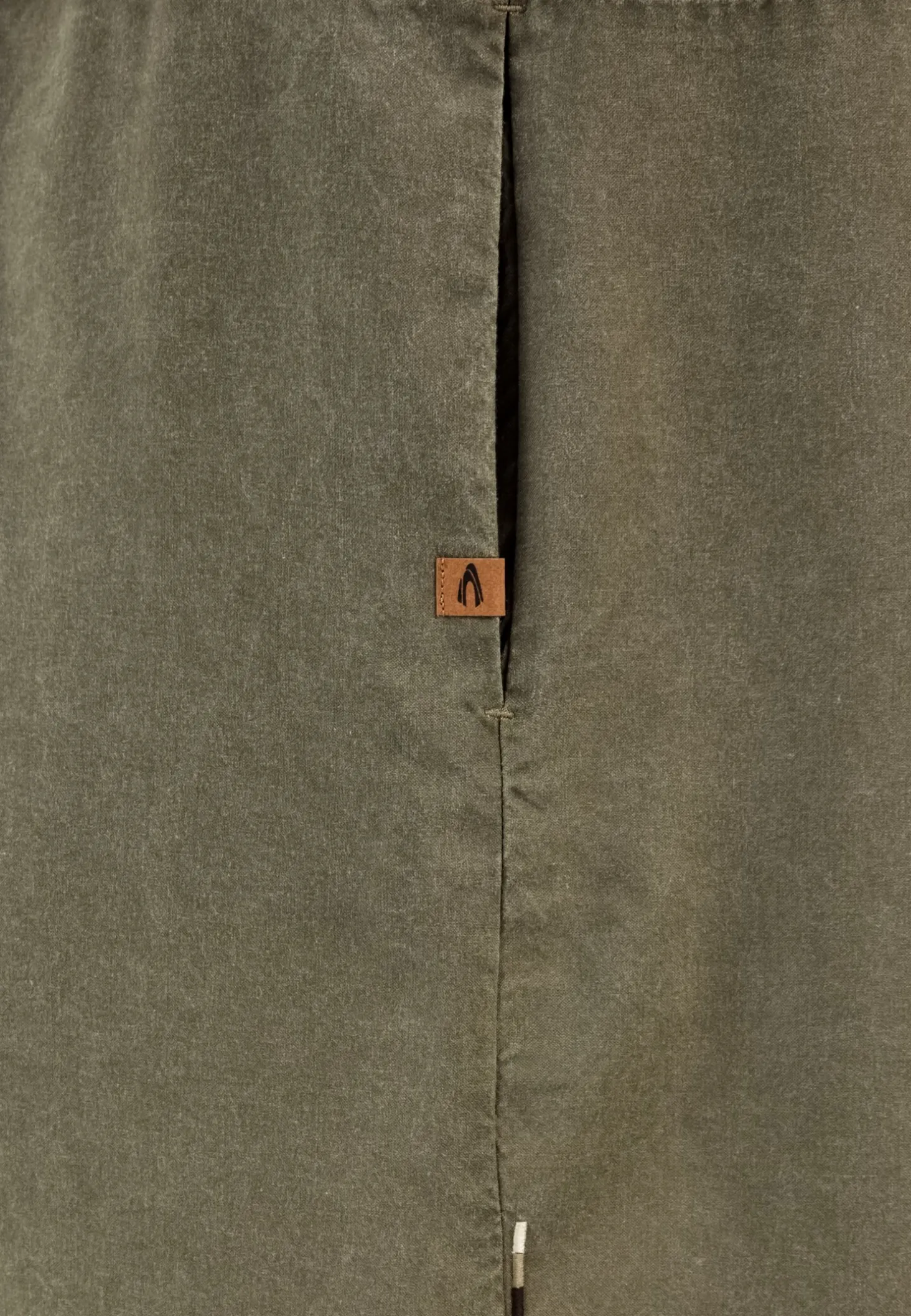 Hemdblusenkleid mit langen Ärmeln aus TENCEL™ Lyocell
