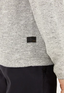 Henley Langarmshirt aus einem Baumwollmix