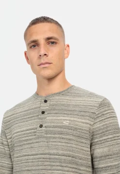 Henley Langarmshirt mit Cooling Effekt