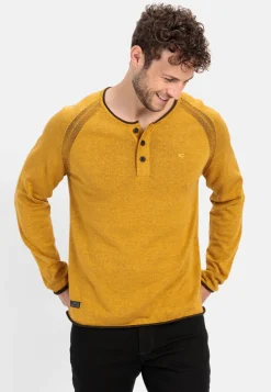 Henleyshirt aus zertifiziertem Organic Cotton