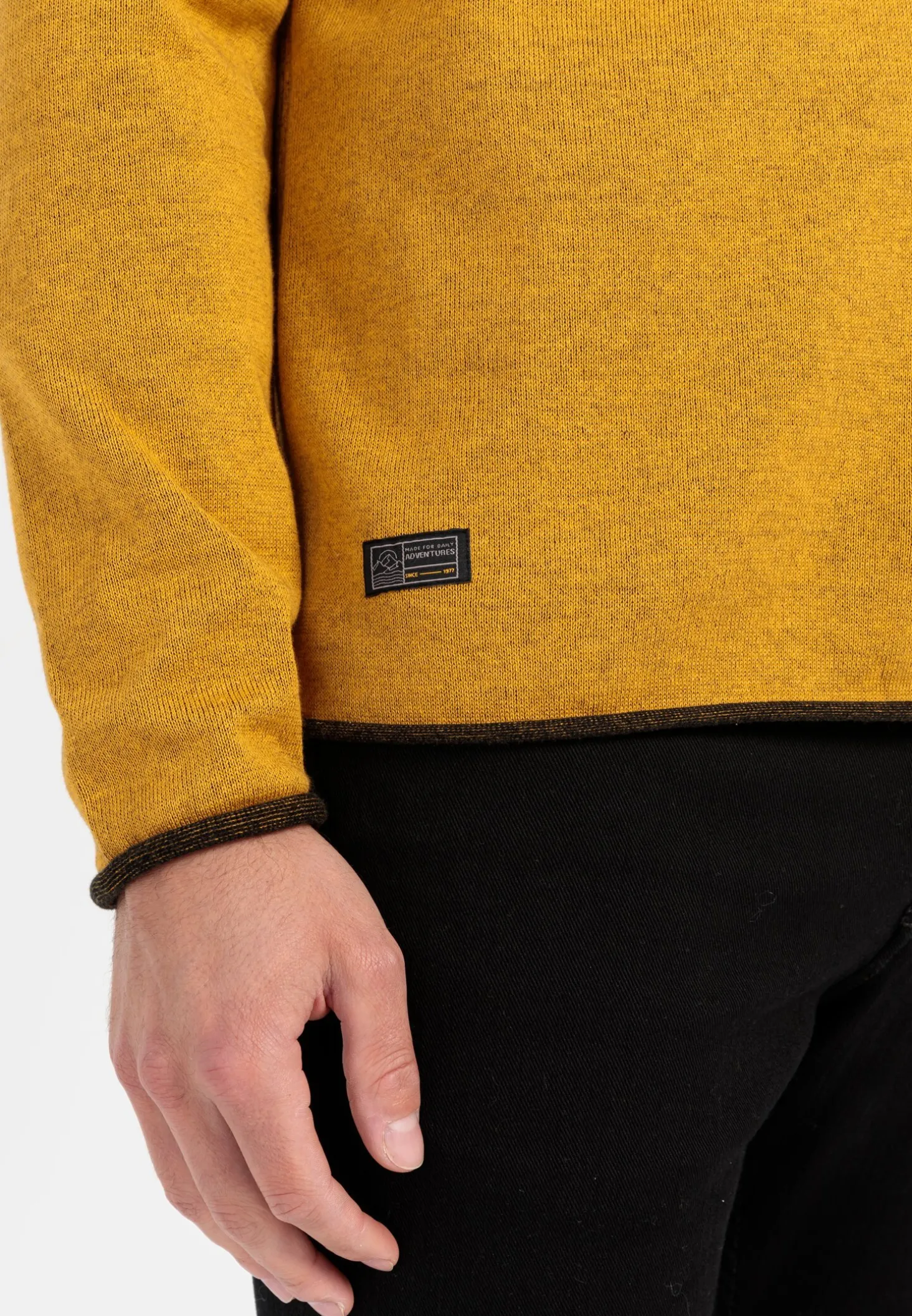 Henleyshirt aus zertifiziertem Organic Cotton