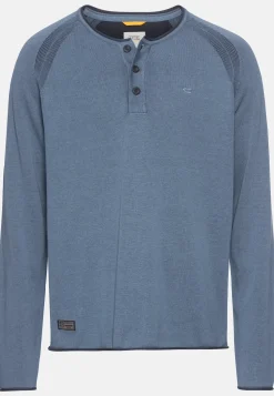Henleyshirt aus zertifiziertem Organic Cotton