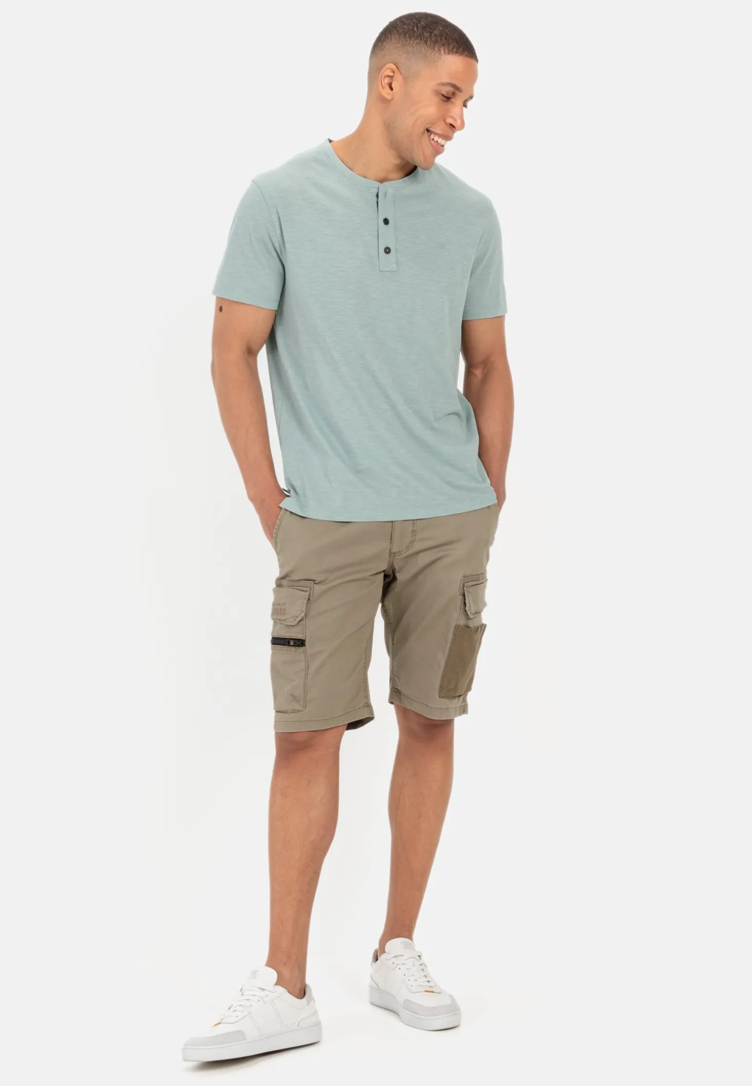 Henley-Shirt aus zertifiziertem Organic Cotton