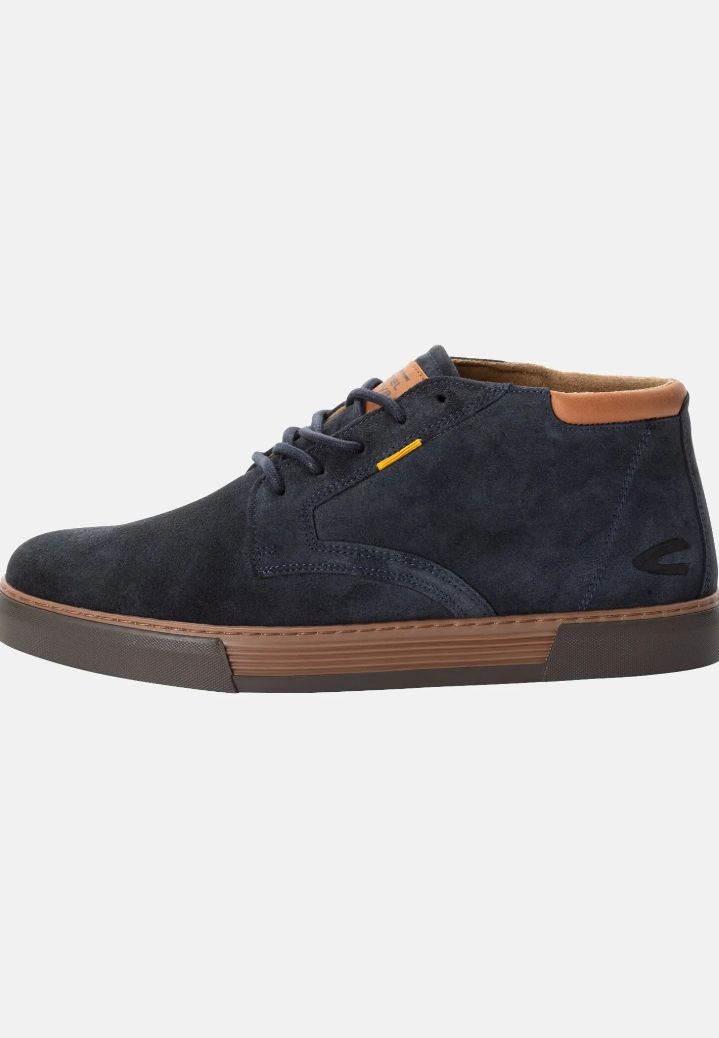Hoher Sneaker aus Veloursleder