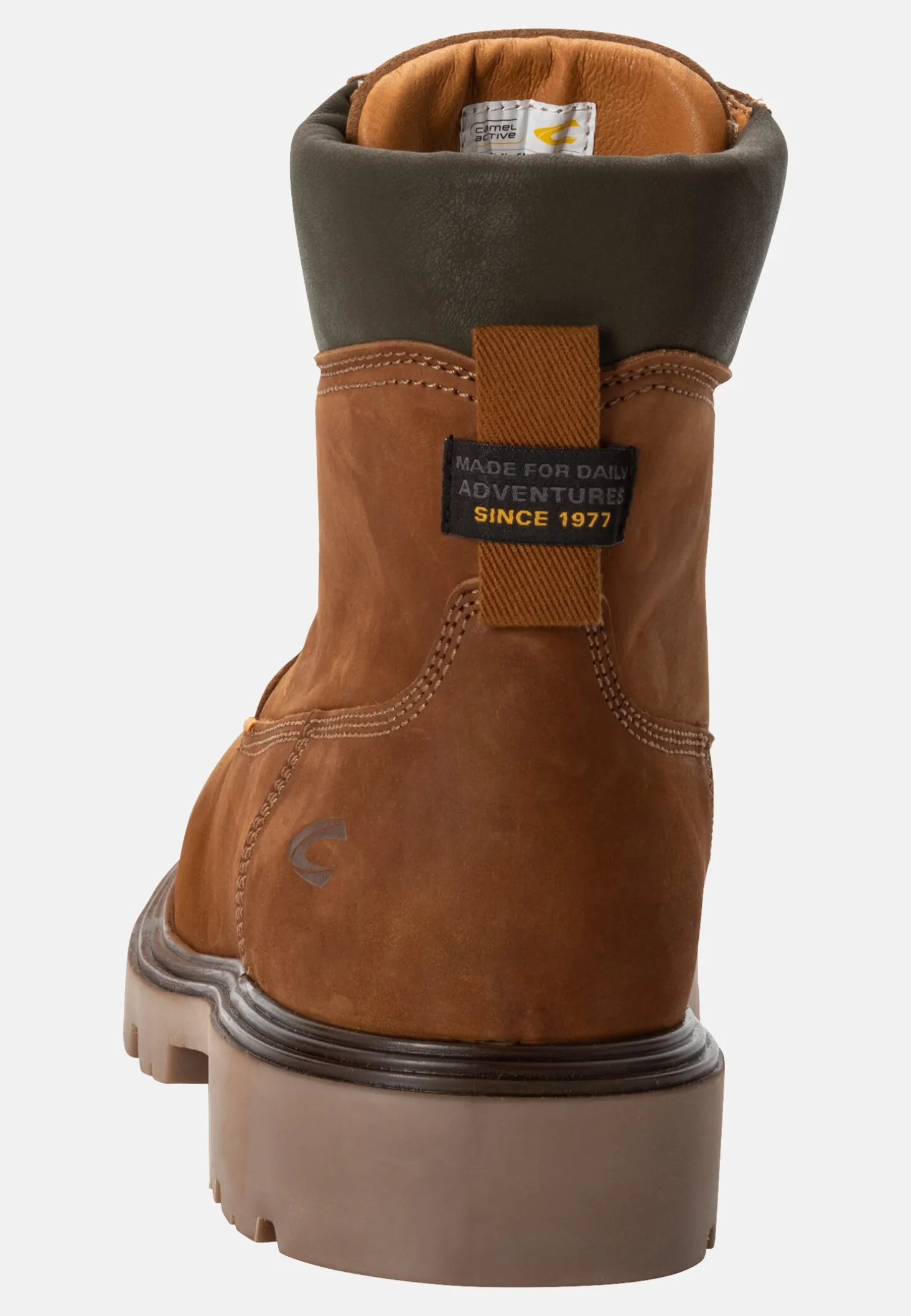 Hoher Winterboot aus echtem Leder