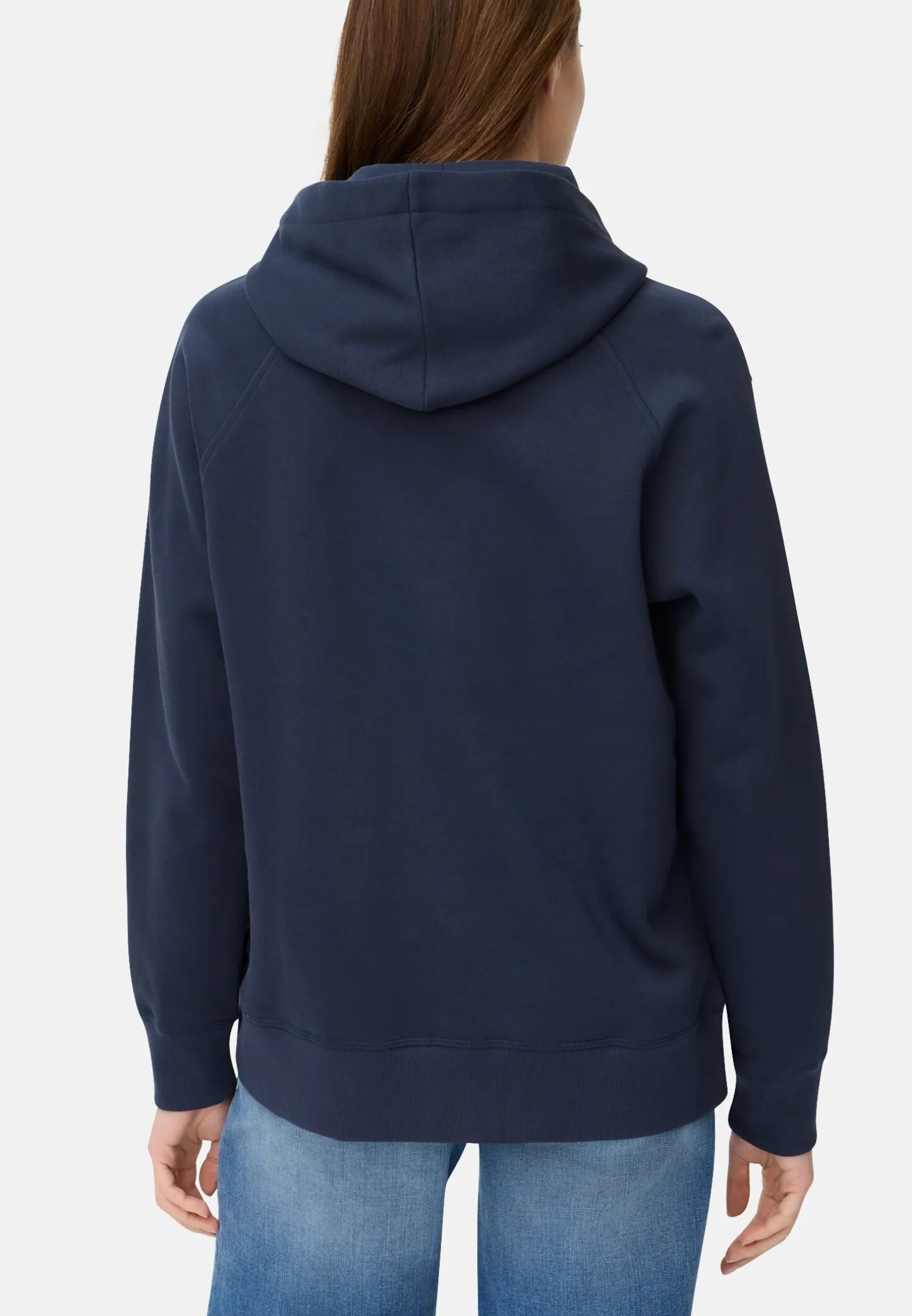 Hoodie aus reiner Baumwolle