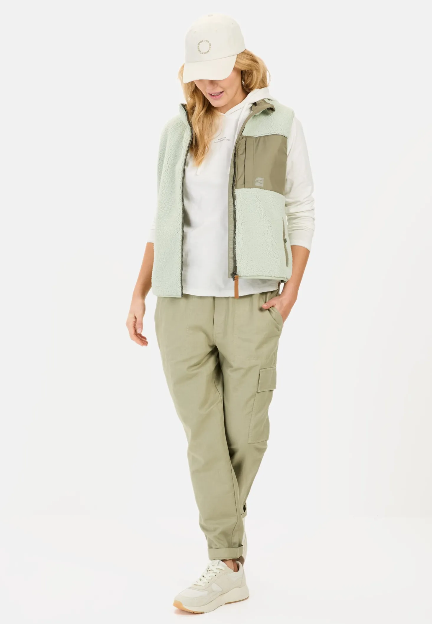 Hoodie aus reiner Baumwolle