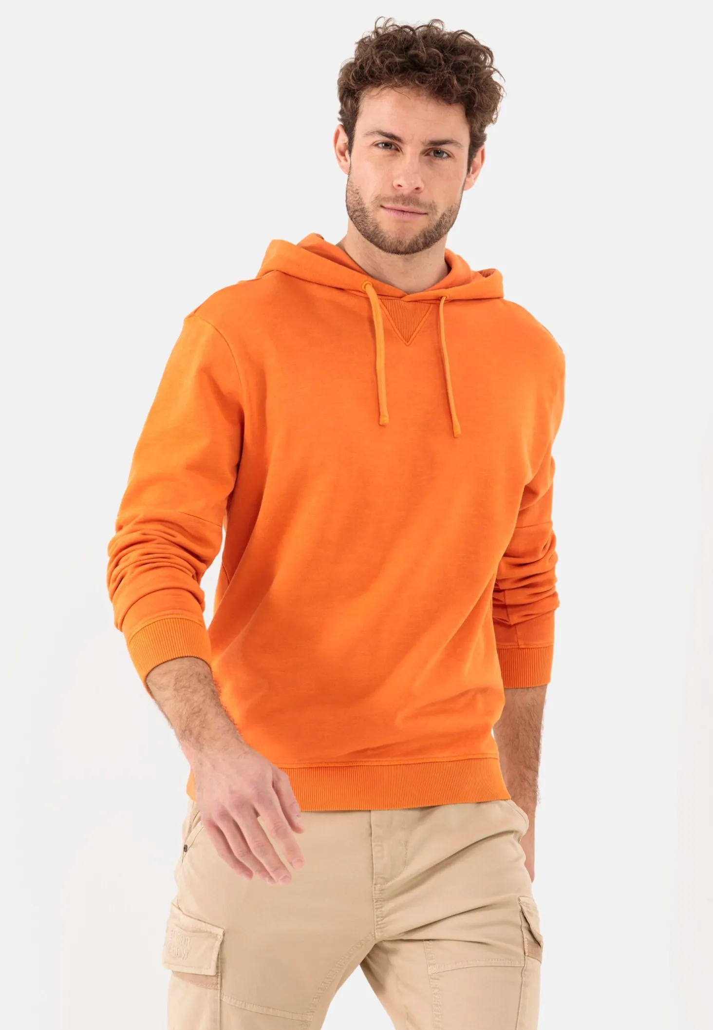 Hoodie aus reiner Baumwolle