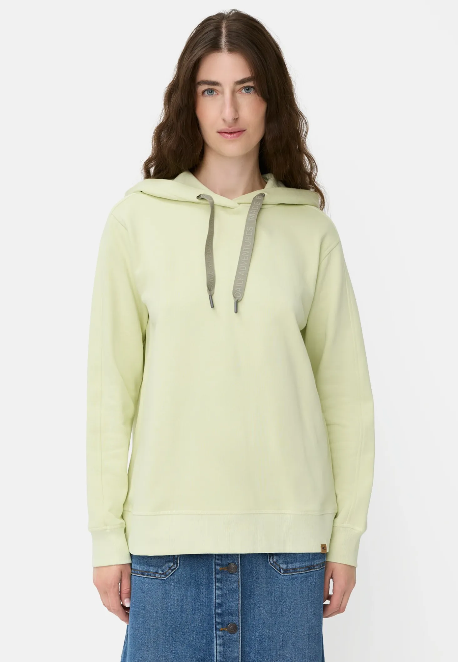 Hoodie aus reiner Baumwolle