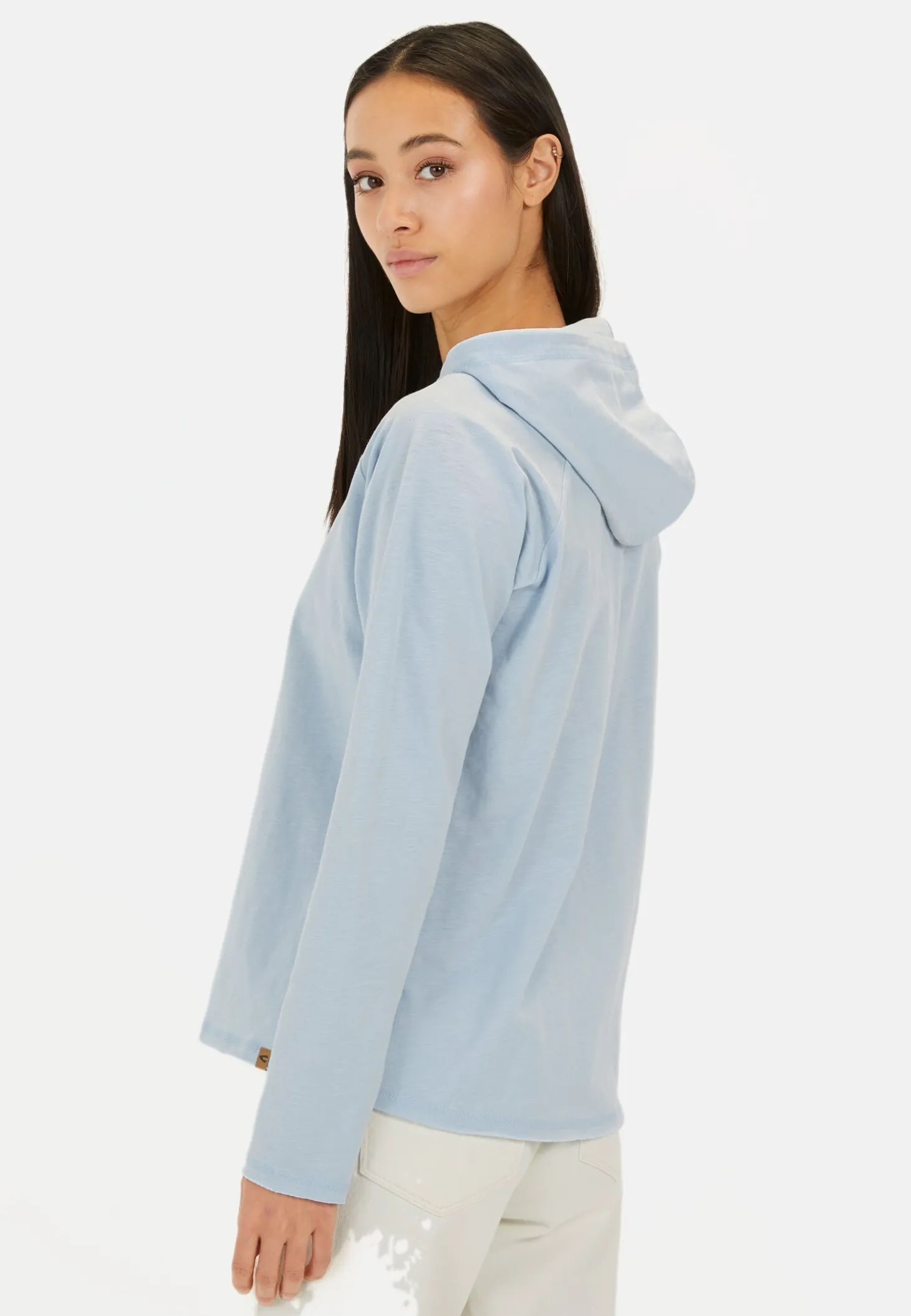 Hoodie aus reiner Baumwolle