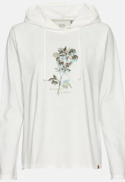 Hoodie mit Print aus Organic Cotton