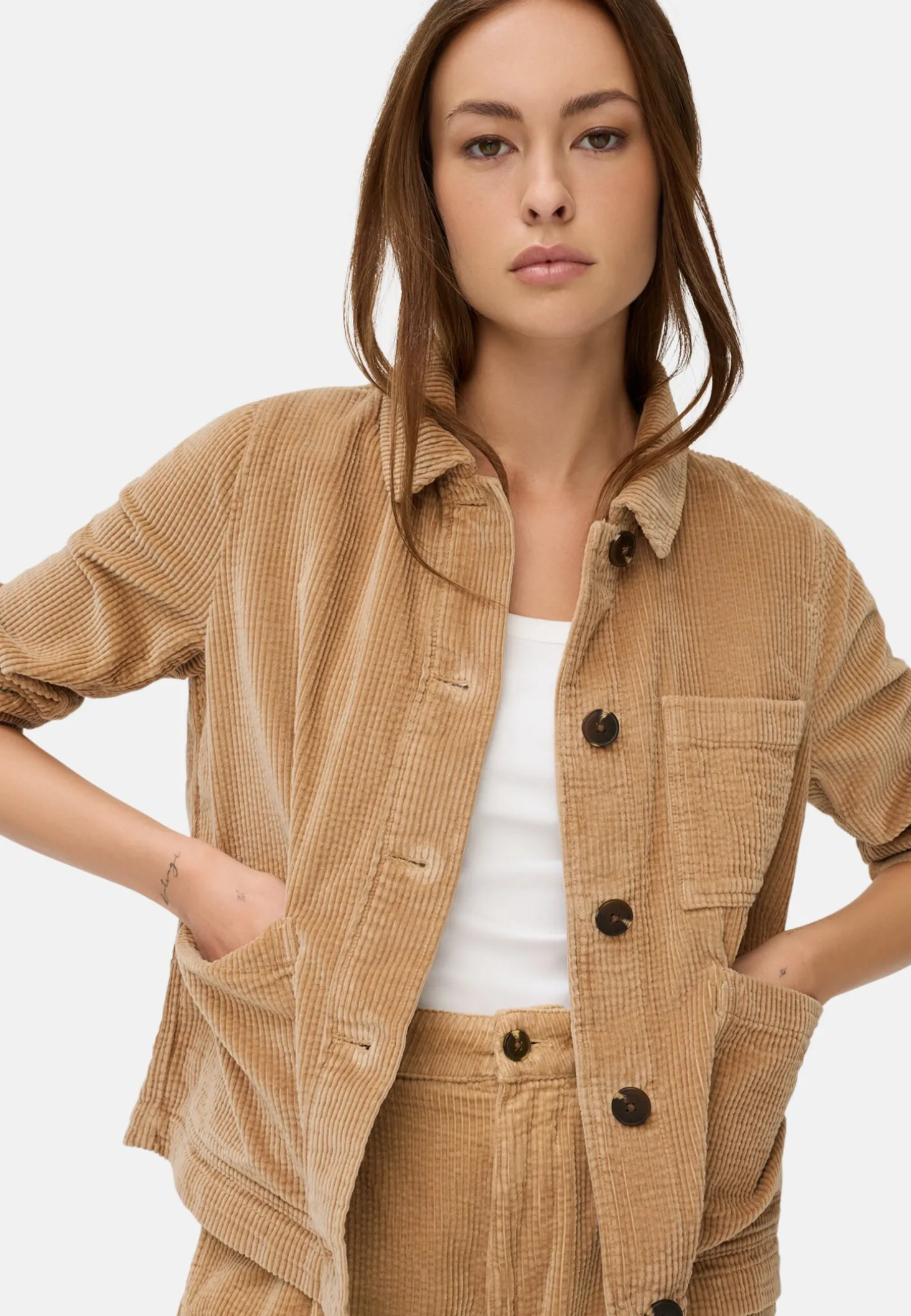 Indoor Blazer mit Taschen