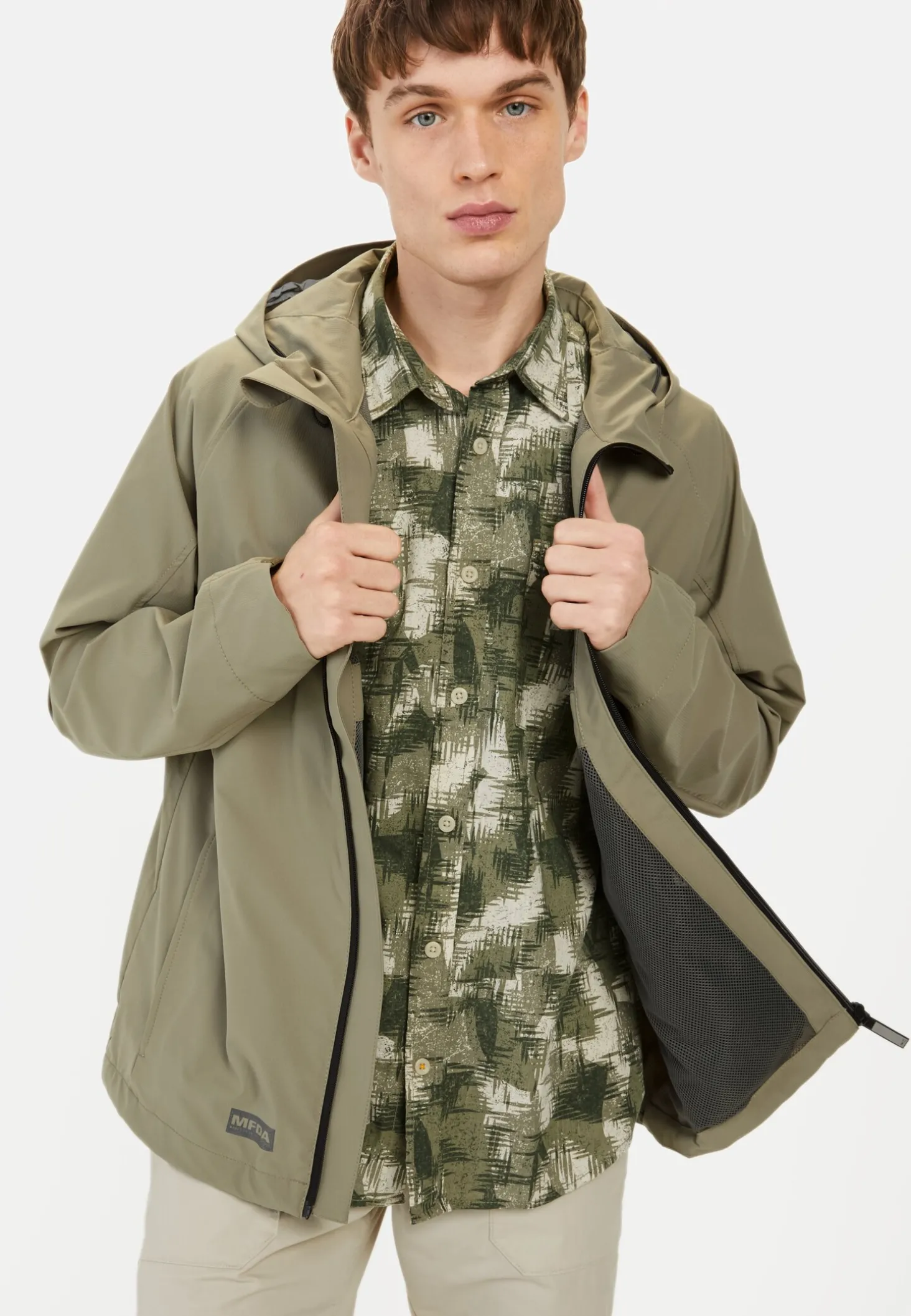 Jacke aus recyceltem Polyester