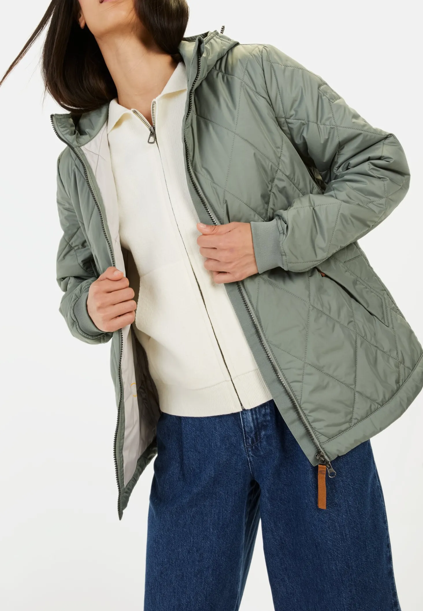 Jacke mit Diamant Steppung