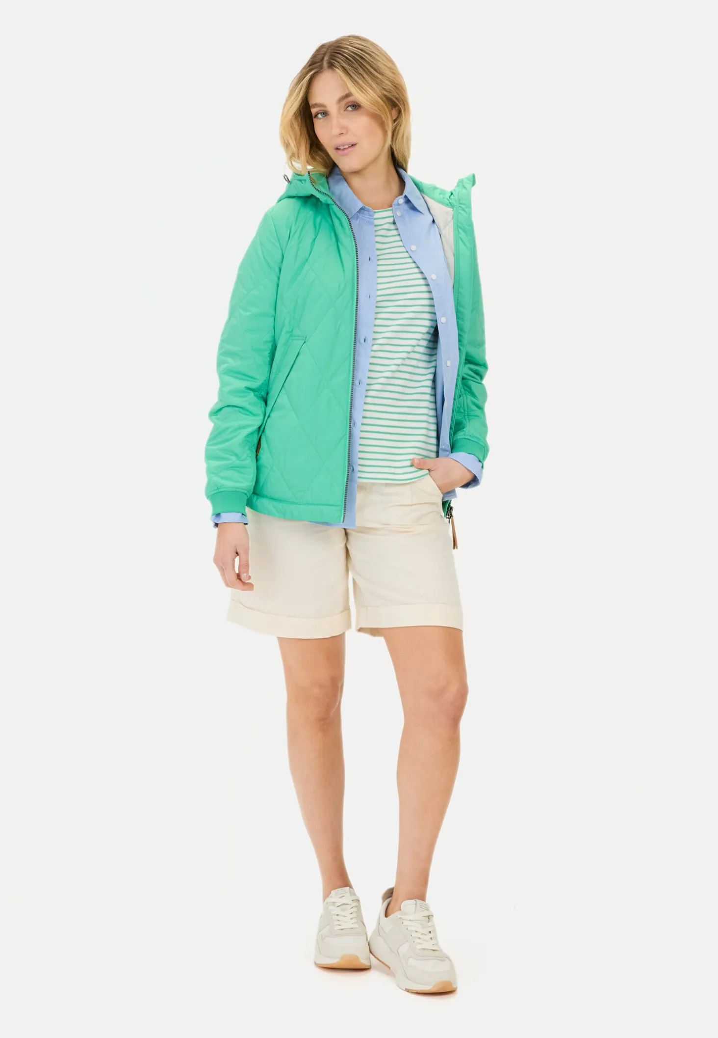 Jacke mit Diamant Steppung