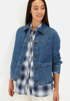Jeansjacke aus Baumwolle