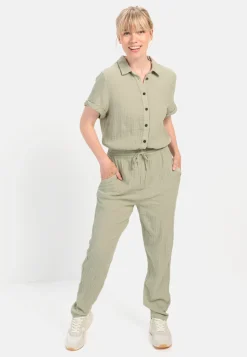 Jumpsuit aus sommerlichem Musselin