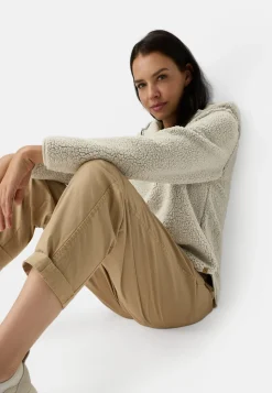 Kapuzenpullover aus Teddyfleece