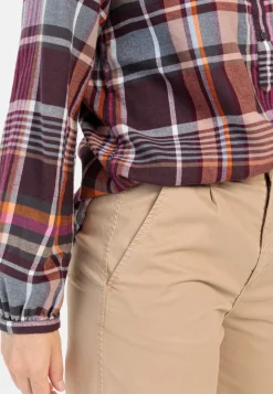 Karobluse mit Stehkragen
