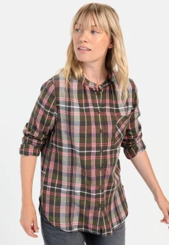 Karobluse mit Stehkragen