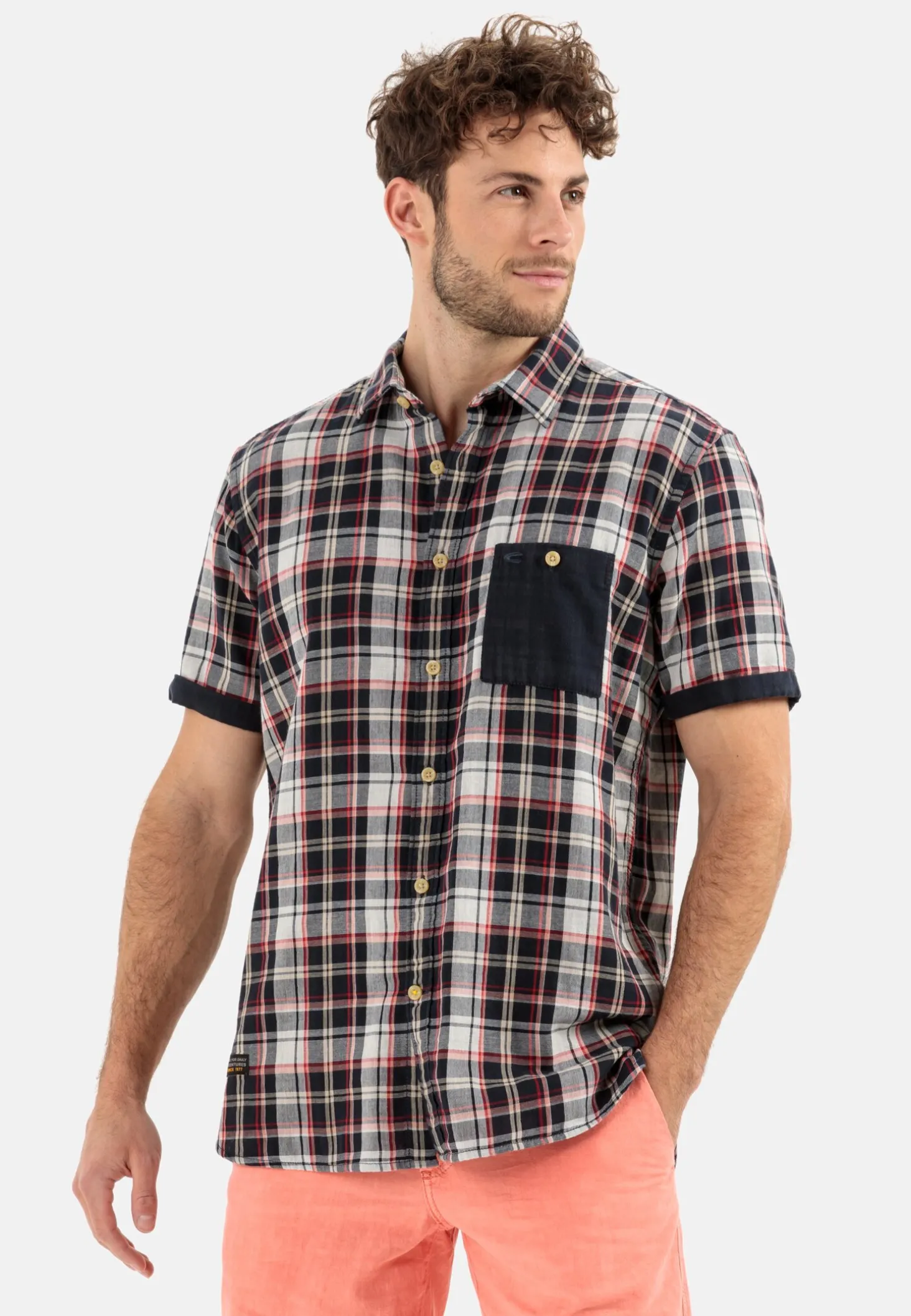 Karohemd aus reiner Baumwolle